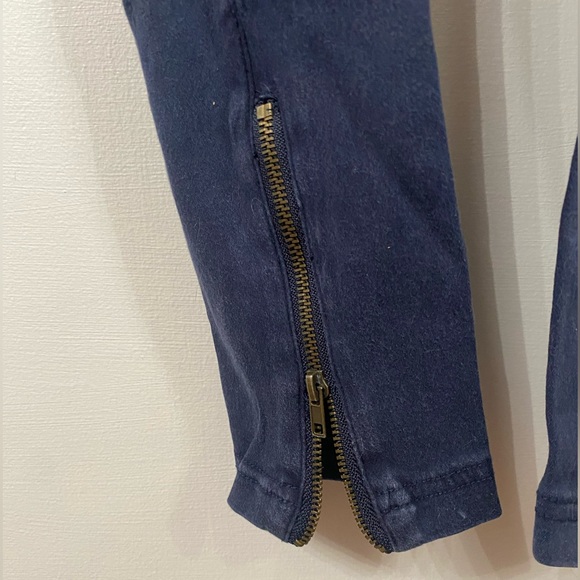 Beulah Style Moto Jeggings - Midnight Blue - Picture 4 of 13